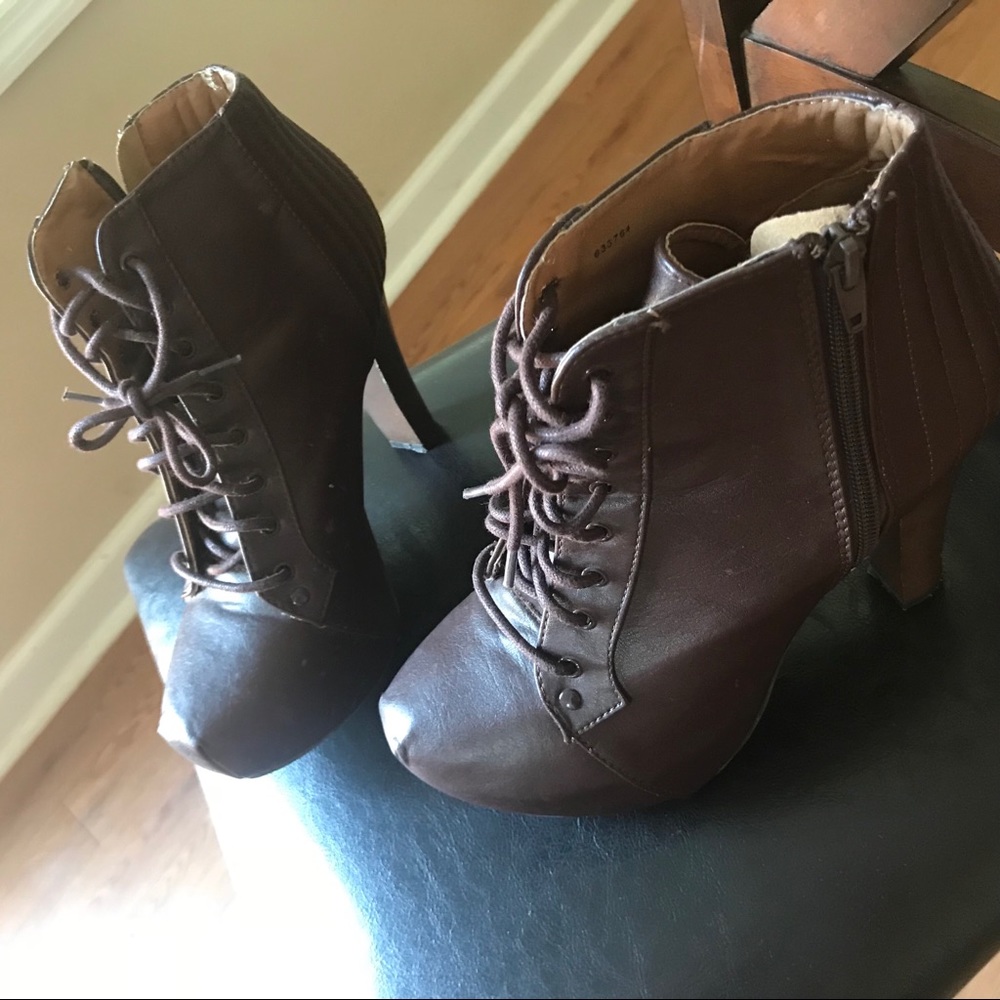 Brown boots